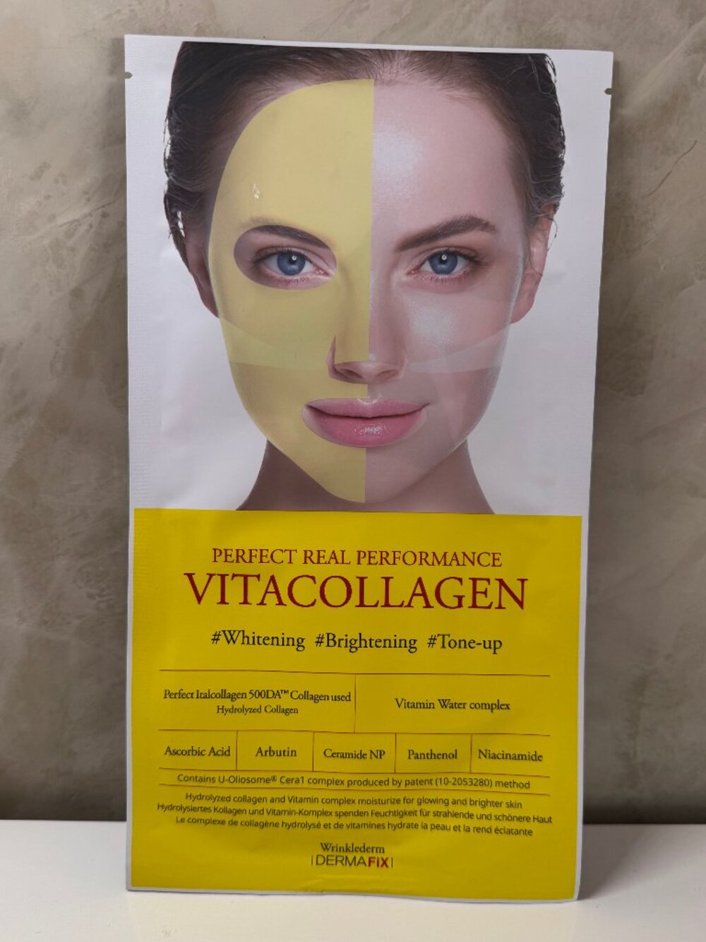 DERMAFIX Real Collagen Face Mask 1pc